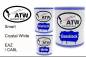 Preview: Smart, Crystal White, EAZ / CA8L: 1L Lackdose + 1L Klarlack + 500ml Härter - Set, von ATW Autoteile West.